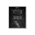 Picture of Hockey Puck Blueprint _GroupedProduct_Rectangle_Portrait_Mini_ _GroupedProduct_Rectangle_Portrait_Canvas_Framed_