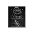 Picture of Hockey Puck Blueprint _GroupedProduct_Rectangle_Portrait_Mini_ _GroupedProduct_Rectangle_Portrait_Canvas_Framed_