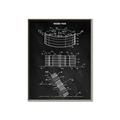 Picture of Hockey Puck Blueprint _GroupedProduct_Rectangle_Portrait_Mini_ _GroupedProduct_Rectangle_Portrait_Canvas_Framed_