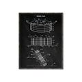 Picture of Hockey Puck Blueprint _GroupedProduct_Rectangle_Portrait_Mini_ _GroupedProduct_Rectangle_Portrait_Canvas_Framed_