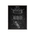 Picture of Hockey Puck Blueprint _GroupedProduct_Rectangle_Portrait_Mini_ _GroupedProduct_Rectangle_Portrait_Canvas_Framed_