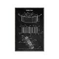 Picture of Hockey Puck Blueprint _GroupedProduct_Rectangle_Portrait_Mini_ _GroupedProduct_Rectangle_Portrait_Canvas_Framed_