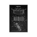 Picture of Hockey Puck Blueprint _GroupedProduct_Rectangle_Portrait_Mini_ _GroupedProduct_Rectangle_Portrait_Canvas_Framed_