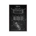 Picture of Hockey Puck Blueprint _GroupedProduct_Rectangle_Portrait_Mini_ _GroupedProduct_Rectangle_Portrait_Canvas_Framed_