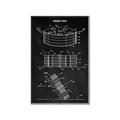 Picture of Hockey Puck Blueprint _GroupedProduct_Rectangle_Portrait_Mini_ _GroupedProduct_Rectangle_Portrait_Canvas_Framed_