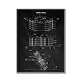 Picture of Hockey Puck Blueprint _GroupedProduct_Rectangle_Portrait_Mini_ _GroupedProduct_Rectangle_Portrait_Canvas_Framed_