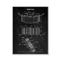 Picture of Hockey Puck Blueprint _GroupedProduct_Rectangle_Portrait_Mini_ _GroupedProduct_Rectangle_Portrait_Canvas_Framed_