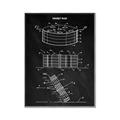 Picture of Hockey Puck Blueprint _GroupedProduct_Rectangle_Portrait_Mini_ _GroupedProduct_Rectangle_Portrait_Canvas_Framed_