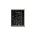 Picture of Hockey Rink Blueprint _GroupedProduct_Rectangle_Portrait_Mini_ _GroupedProduct_Rectangle_Portrait_Canvas_Framed_
