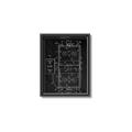 Picture of Hockey Rink Blueprint _GroupedProduct_Rectangle_Portrait_Mini_ _GroupedProduct_Rectangle_Portrait_Canvas_Framed_
