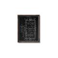 Picture of Hockey Rink Blueprint _GroupedProduct_Rectangle_Portrait_Mini_ _GroupedProduct_Rectangle_Portrait_Canvas_Framed_