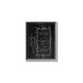 Picture of Hockey Rink Blueprint _GroupedProduct_Rectangle_Portrait_Mini_ _GroupedProduct_Rectangle_Portrait_Canvas_Framed_