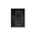 Picture of Hockey Rink Blueprint _GroupedProduct_Rectangle_Portrait_Mini_ _GroupedProduct_Rectangle_Portrait_Canvas_Framed_