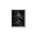 Picture of Hockey Skate Blueprint _GroupedProduct_Rectangle_Portrait_Mini_ _GroupedProduct_Rectangle_Portrait_Canvas_Framed_