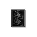 Picture of Hockey Skate Blueprint _GroupedProduct_Rectangle_Portrait_Mini_ _GroupedProduct_Rectangle_Portrait_Canvas_Framed_