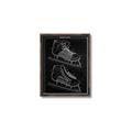 Picture of Hockey Skate Blueprint _GroupedProduct_Rectangle_Portrait_Mini_ _GroupedProduct_Rectangle_Portrait_Canvas_Framed_