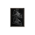 Picture of Hockey Skate Blueprint _GroupedProduct_Rectangle_Portrait_Mini_ _GroupedProduct_Rectangle_Portrait_Canvas_Framed_