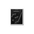 Picture of Hockey Stick I Blueprint _GroupedProduct_Rectangle_Portrait_Mini_ _GroupedProduct_Rectangle_Portrait_Canvas_Framed_