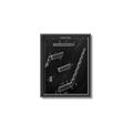 Picture of Hockey Stick I Blueprint _GroupedProduct_Rectangle_Portrait_Mini_ _GroupedProduct_Rectangle_Portrait_Canvas_Framed_