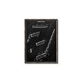 Picture of Hockey Stick I Blueprint _GroupedProduct_Rectangle_Portrait_Mini_ _GroupedProduct_Rectangle_Portrait_Canvas_Framed_