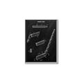 Picture of Hockey Stick I Blueprint _GroupedProduct_Rectangle_Portrait_Mini_ _GroupedProduct_Rectangle_Portrait_Canvas_Framed_