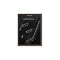 Picture of Hockey Stick I Blueprint _GroupedProduct_Rectangle_Portrait_Mini_ _GroupedProduct_Rectangle_Portrait_Canvas_Framed_