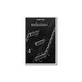 Picture of Hockey Stick I Blueprint _GroupedProduct_Rectangle_Portrait_Mini_ _GroupedProduct_Rectangle_Portrait_Canvas_Framed_