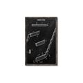 Picture of Hockey Stick I Blueprint _GroupedProduct_Rectangle_Portrait_Mini_ _GroupedProduct_Rectangle_Portrait_Canvas_Framed_