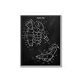 Picture of Hockey Pads Blueprint _GroupedProduct_Rectangle_Portrait_Mini_ _GroupedProduct_Rectangle_Portrait_Canvas_Framed_