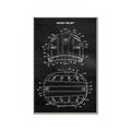 Picture of Hockey Helmet I Blueprint _GroupedProduct_Rectangle_Portrait_Mini_ _GroupedProduct_Rectangle_Portrait_Canvas_Framed_