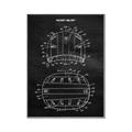Picture of Hockey Helmet I Blueprint _GroupedProduct_Rectangle_Portrait_Mini_ _GroupedProduct_Rectangle_Portrait_Canvas_Framed_