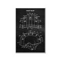 Picture of Hockey Helmet II Blueprint  _GroupedProduct_Rectangle_Portrait_Mini_ _GroupedProduct_Rectangle_Portrait_Canvas_Framed_