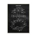 Picture of Hockey Helmet II Blueprint  _GroupedProduct_Rectangle_Portrait_Mini_ _GroupedProduct_Rectangle_Portrait_Canvas_Framed_