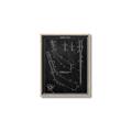 Picture of Hockey Stick II Blueprint _GroupedProduct_Rectangle_Portrait_Mini_ _GroupedProduct_Rectangle_Portrait_Canvas_Framed_