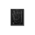 Picture of Hockey Stick II Blueprint _GroupedProduct_Rectangle_Portrait_Mini_ _GroupedProduct_Rectangle_Portrait_Canvas_Framed_