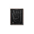 Picture of Hockey Stick II Blueprint _GroupedProduct_Rectangle_Portrait_Mini_ _GroupedProduct_Rectangle_Portrait_Canvas_Framed_
