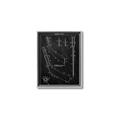 Picture of Hockey Stick II Blueprint _GroupedProduct_Rectangle_Portrait_Mini_ _GroupedProduct_Rectangle_Portrait_Canvas_Framed_