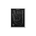Picture of Hockey Stick II Blueprint _GroupedProduct_Rectangle_Portrait_Mini_ _GroupedProduct_Rectangle_Portrait_Canvas_Framed_