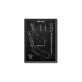 Picture of Hockey Stick II Blueprint _GroupedProduct_Rectangle_Portrait_Mini_ _GroupedProduct_Rectangle_Portrait_Canvas_Framed_