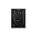 Picture of Hockey Stick II Blueprint _GroupedProduct_Rectangle_Portrait_Mini_ _GroupedProduct_Rectangle_Portrait_Canvas_Framed_