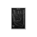 Picture of Hockey Stick II Blueprint _GroupedProduct_Rectangle_Portrait_Mini_ _GroupedProduct_Rectangle_Portrait_Canvas_Framed_