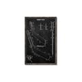 Picture of Hockey Stick II Blueprint _GroupedProduct_Rectangle_Portrait_Mini_ _GroupedProduct_Rectangle_Portrait_Canvas_Framed_