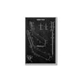 Picture of Hockey Stick II Blueprint _GroupedProduct_Rectangle_Portrait_Mini_ _GroupedProduct_Rectangle_Portrait_Canvas_Framed_