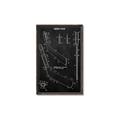 Picture of Hockey Stick II Blueprint _GroupedProduct_Rectangle_Portrait_Mini_ _GroupedProduct_Rectangle_Portrait_Canvas_Framed_