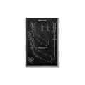Picture of Hockey Stick II Blueprint _GroupedProduct_Rectangle_Portrait_Mini_ _GroupedProduct_Rectangle_Portrait_Canvas_Framed_