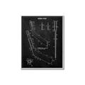 Picture of Hockey Stick II Blueprint _GroupedProduct_Rectangle_Portrait_Mini_ _GroupedProduct_Rectangle_Portrait_Canvas_Framed_