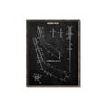 Picture of Hockey Stick II Blueprint _GroupedProduct_Rectangle_Portrait_Mini_ _GroupedProduct_Rectangle_Portrait_Canvas_Framed_