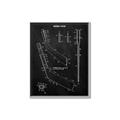 Picture of Hockey Stick II Blueprint _GroupedProduct_Rectangle_Portrait_Mini_ _GroupedProduct_Rectangle_Portrait_Canvas_Framed_
