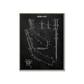 Picture of Hockey Stick II Blueprint _GroupedProduct_Rectangle_Portrait_Mini_ _GroupedProduct_Rectangle_Portrait_Canvas_Framed_