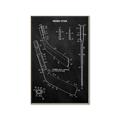 Picture of Hockey Stick II Blueprint _GroupedProduct_Rectangle_Portrait_Mini_ _GroupedProduct_Rectangle_Portrait_Canvas_Framed_